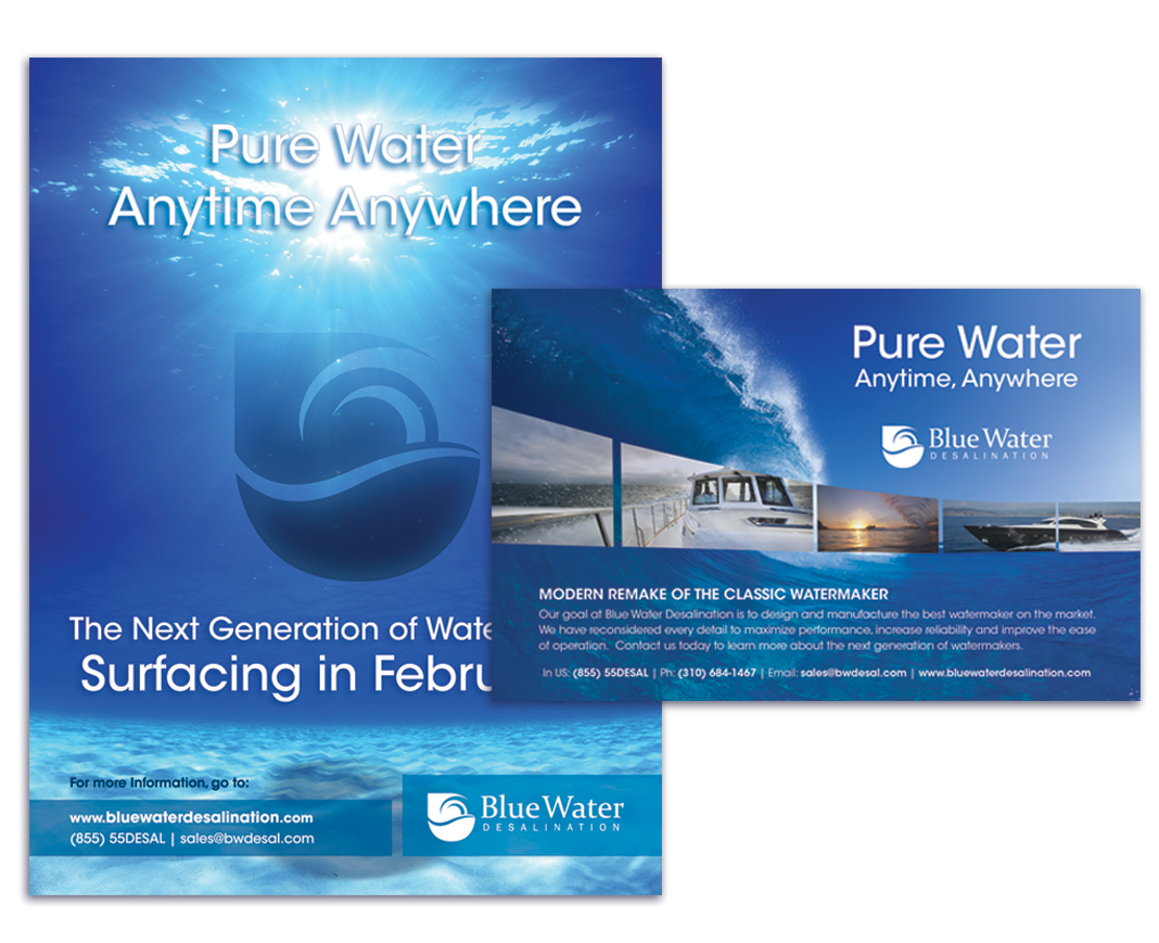 Blue Water Desalination Advertisements