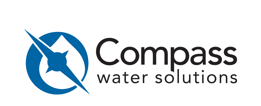 Compass Water Solutions logo and identity design